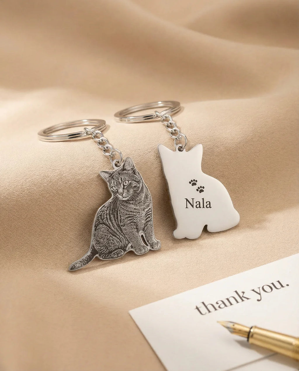 Classic Engraved Keychain