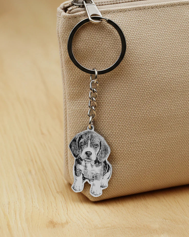 Classic Engraved Keychain